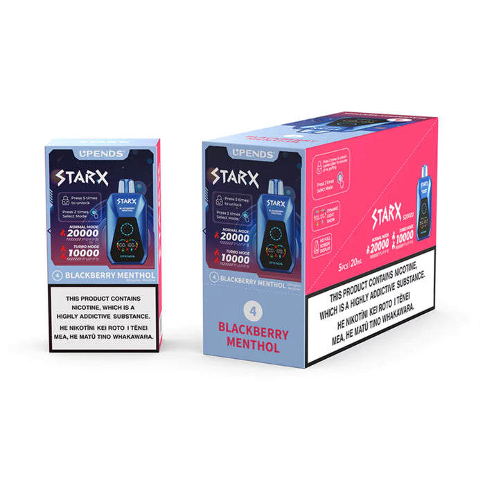 UPENDS STARX S20000 - Blackberry Menthol