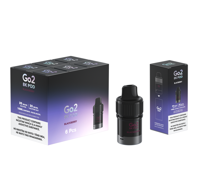 Go2 8K Pods - Blackberry