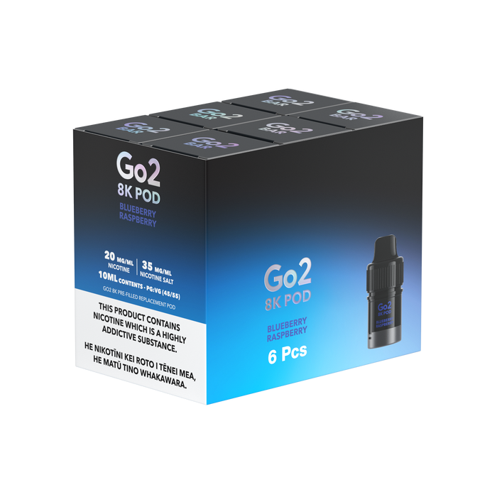 Go2 8K Pods - Blueberry Raspberry