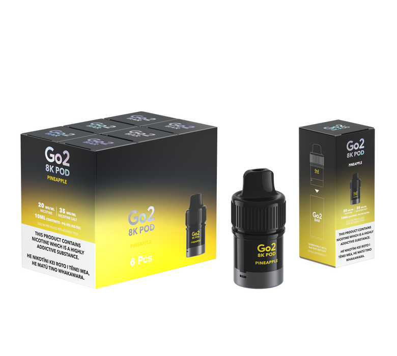 Go2 8K Pods - Pineapple