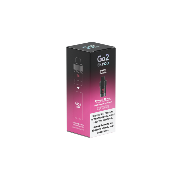 Go2 8K Pods - Sweet Vanilla