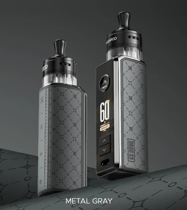 Voopoo Drag S3 60W Box Mod Kit with PnP X Cartridge MTL Pod 3000mAh 5ml