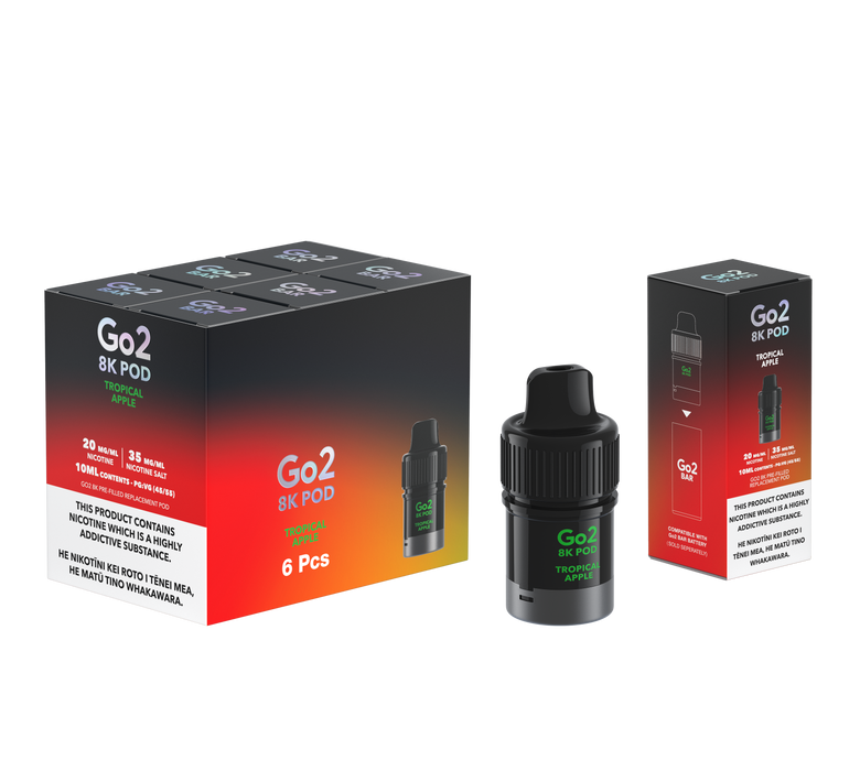 Go2 8K Pods - Tropical Apple