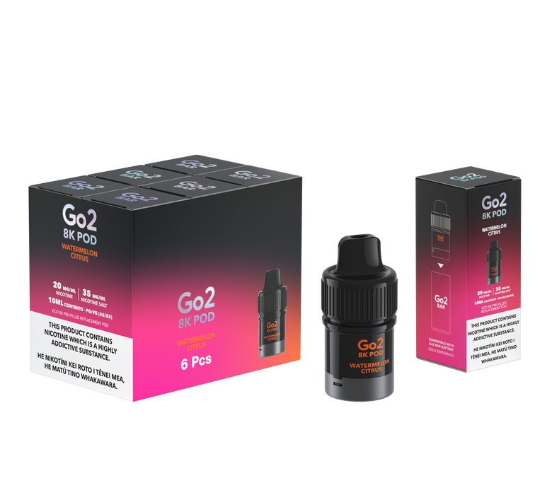 Go2 8K Pods - Watermelon Citrus