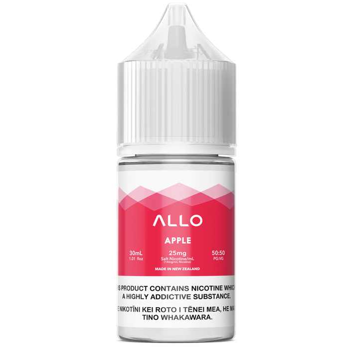 Allo E-Liquid - Apple (PKA  Fuji Apple Ice)