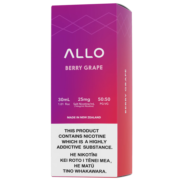 Allo E-Liquid - Berry Grape (PKA  Cranberry Grape)