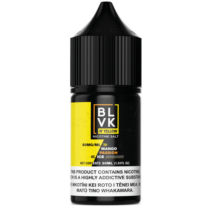 BLVK N' YELLOW - Mango Passion Ice - Lion Labs Wholesale