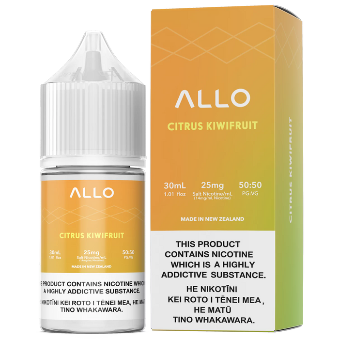 Allo E-Liquid - Citrus Kiwifruit (PKA  Citrus Kiwi)