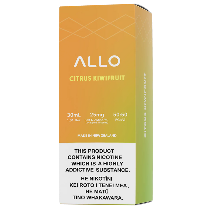 Allo E-Liquid - Citrus Kiwifruit (PKA  Citrus Kiwi)