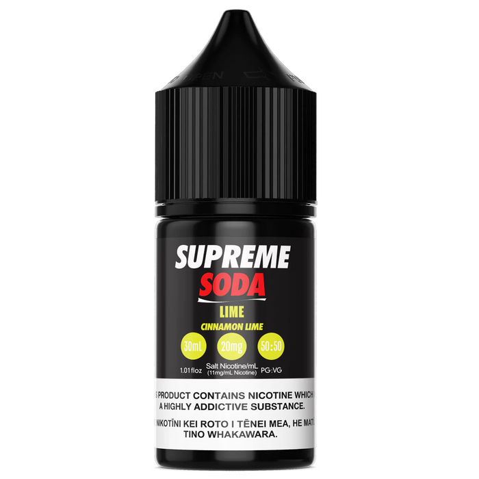 Supreme Soda Salts - Cinnamon Lime (PKA Supreme Cola Salts  - Lime)