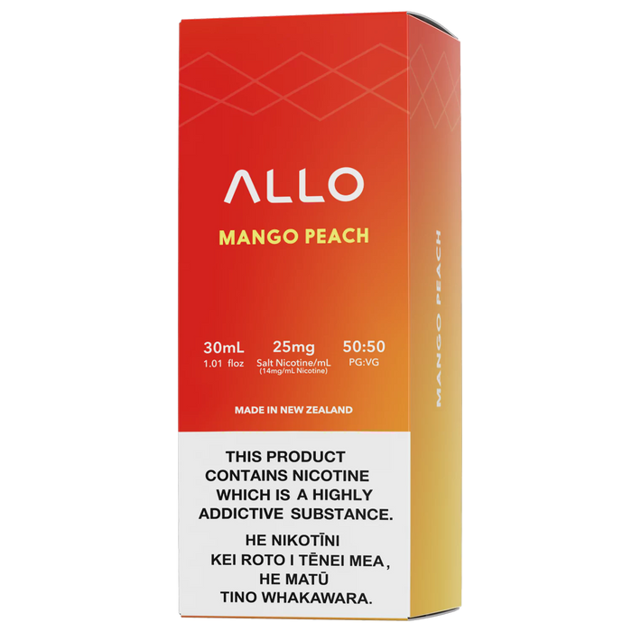 Allo E-Liquid - Mango Peach (PKA  Mango Peach Orange)