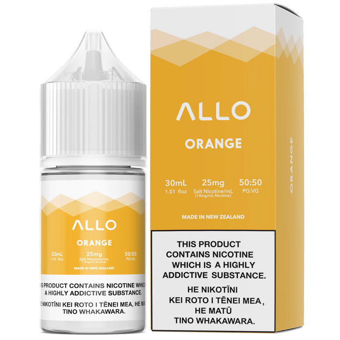 Allo E-Liquid - Orange (PKA  Orange Ice)