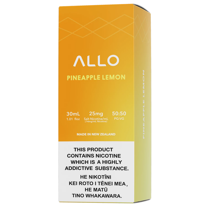 Allo E-Liquid - Pineapple Lemon (PKA  Pineapple Lemonade)