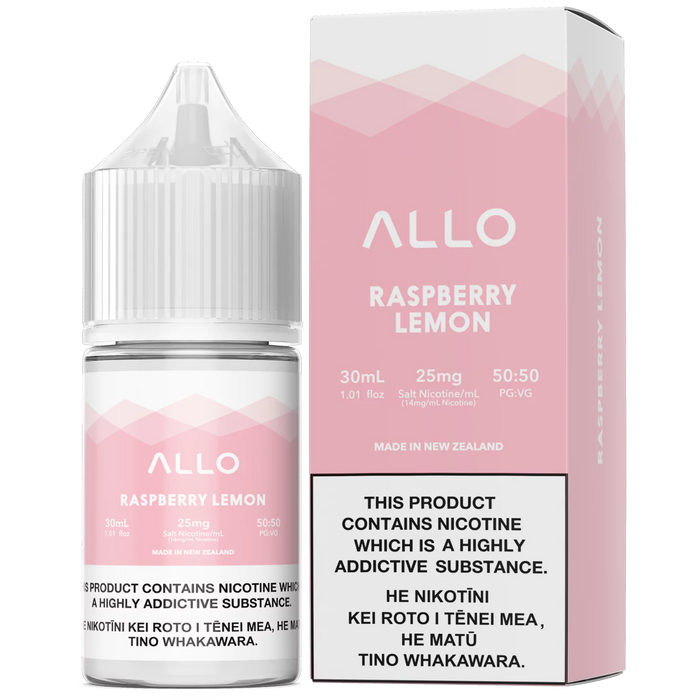 Allo E-Liquid - Raspberry Lemon (PKA  Pink Lemon)