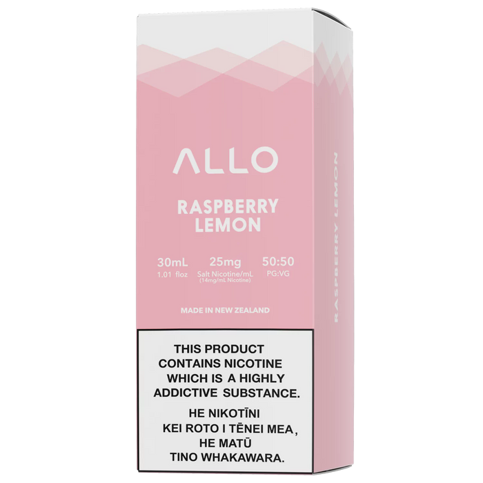 Allo E-Liquid - Raspberry Lemon (PKA  Pink Lemon)