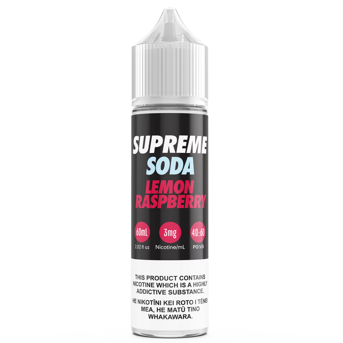 Supreme Soda - Lemon Raspberry (PKA Supreme Lemonade  - Raspberry)