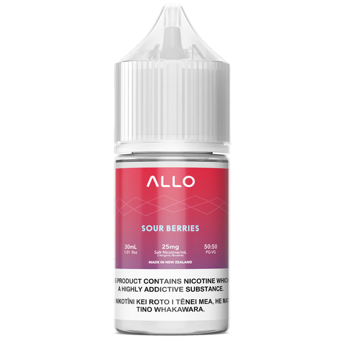 Allo E-Liquid - Sour Berries (PKA  Energy Drink)