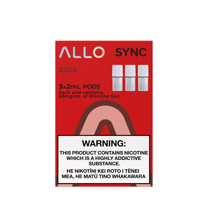 ALLO Sync Pre-filled Pods - Cola (3pcs/pk) - Lion Labs Wholesale