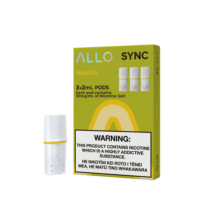 ALLO Sync Pre-filled Pods - Mango (3pcs/pk) - Lion Labs Wholesale