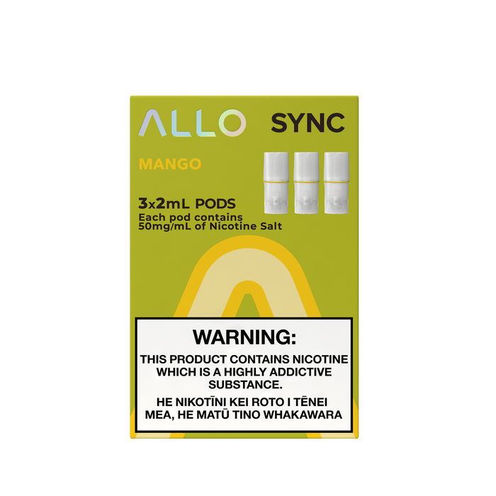 ALLO Sync Pre-filled Pods - Mango (3pcs/pk) - Lion Labs Wholesale