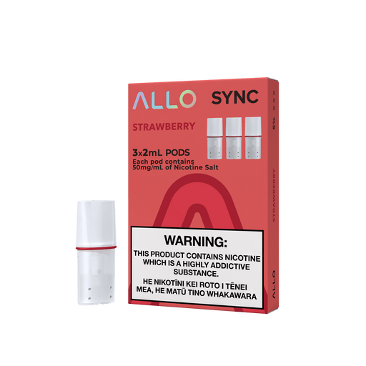 ALLO Sync Pre-filled Pods - Strawberry (3pcs/pk) - Lion Labs Wholesale