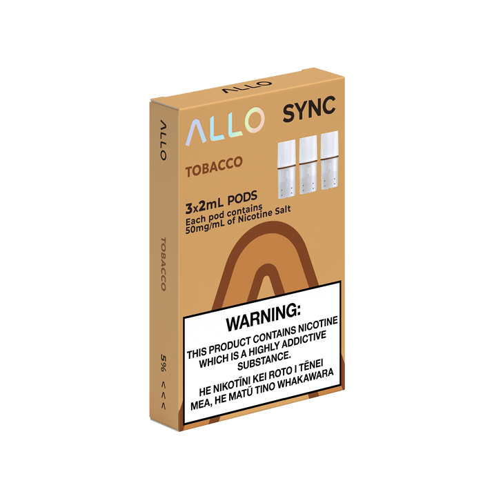 ALLO Sync Pre-filled Pods - Tobacco (3pcs/pk) - Lion Labs Wholesale