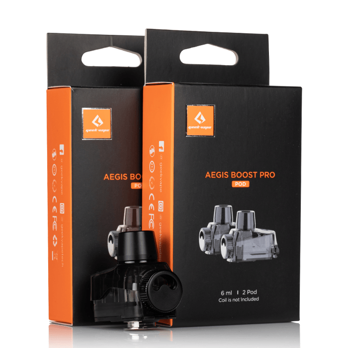 Geekvape Aegis Boost Pro Replacement Pod Cartridge 6ml (2pcs/pack) - Lion Labs Wholesale