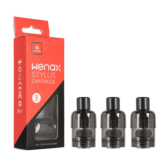 Geekvape - Wenax Stylus Replacement Cartridges (3pcs/pk) - Lion Labs Wholesale