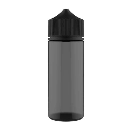 Genuine Chubby Gorilla bottles 120mL V3 Black w Black cap CGUB1-120MLV3-BKBK - Lion Labs Wholesale