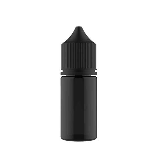 Genuine Chubby Gorilla bottles 30mL V3 Black w Black cap CGUB1-30MLSC-BKBK - Lion Labs Wholesale